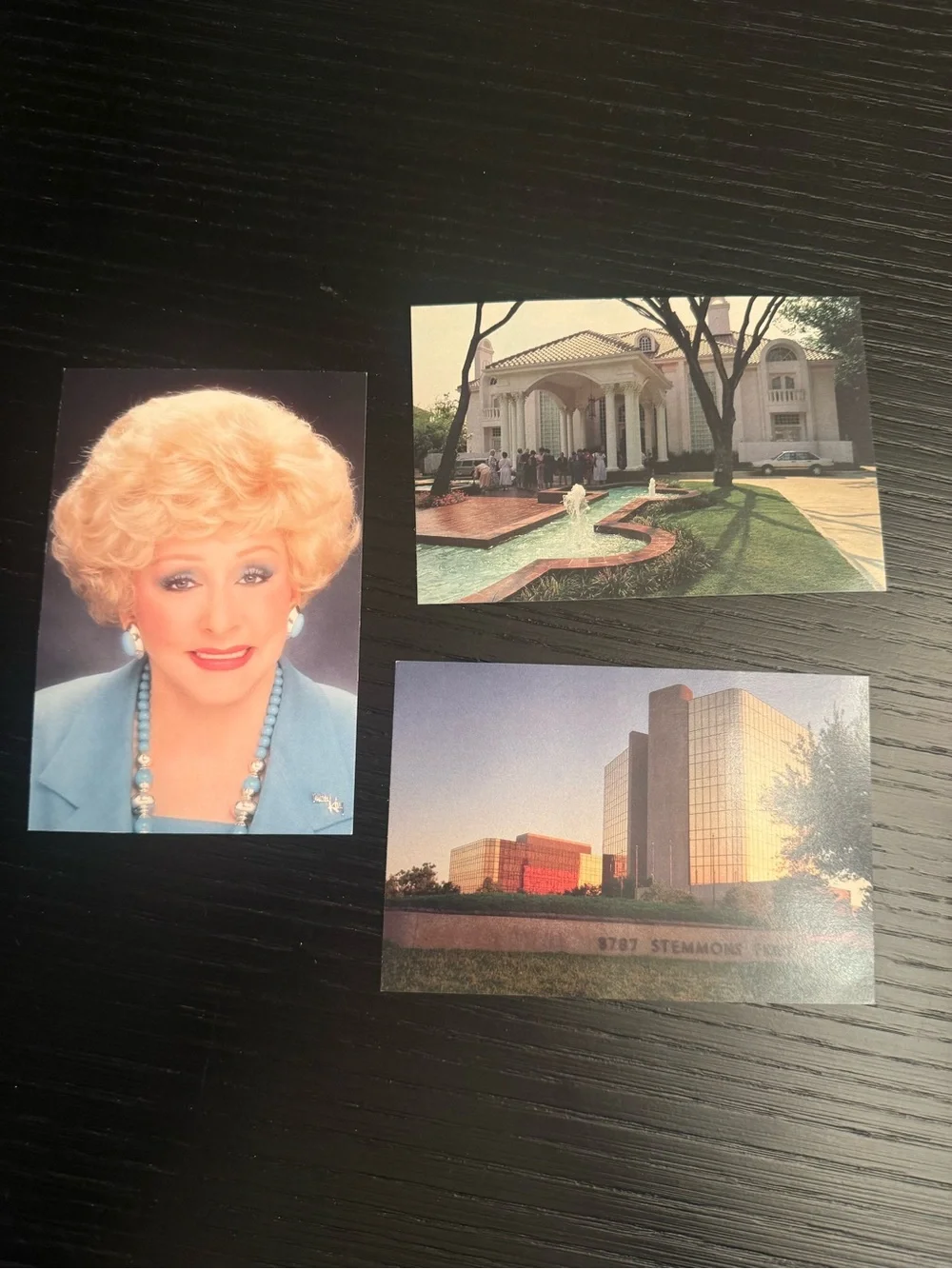 Vintage Mary Kay Postcards Bundle of (3) Dallas Headquarters Headshot New Unused